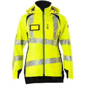 Damen Warnschutz Regenjacke &quot;ACCELERATE SAFE&quot; gelb/schwarzblau, L