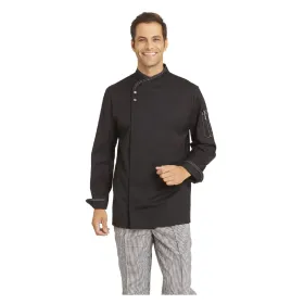 Kochjacke "12/2444" schwarz, 48