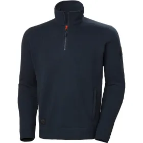 Strickfleece-Pullover &quot;KENSINGTON&quot; L, marine