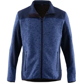 Strickfleecejacke &quot;ESSENTIAL&quot; XL, kornblau/hydronblau