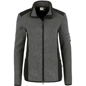 Damen Strickfleece-Jacke &quot;Churchill&quot; 236 XXL, anthrazit
