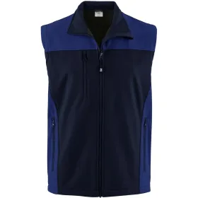 Softshellweste &quot;BASIC&quot; hydronblau/kornblau, XL