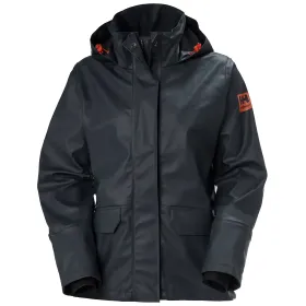 Damen PU-Regenjacke &quot;LUNA&quot; marine, XS