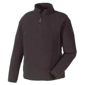 Microfleece-Pullover &quot;STAVANGER&quot; schwarz 3XL