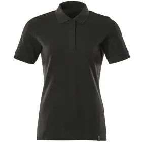 Damen Polo T-Shirt &quot;20193&quot; Crossover vollschwarz, S