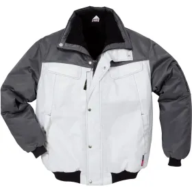 Pilotenjacke &quot;4813&quot; Icon Two Luxe XS, weiß/grau