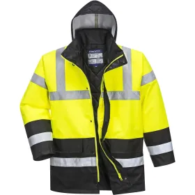Warnschutz Winterjacke &quot;S466&quot; Kontrast Traffic gelb/schwarz, M