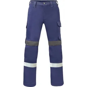 Multinorm Bundhose "80395" Force+ 60, blau/dunkelgrau