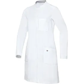 Damen Arztkittel "1752-130" mit Stehkragen Med & Care weiß 34