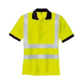 Warnschutz Poloshirt &quot;SYLT&quot; gelb L