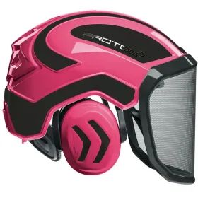 Forsthelm "INTEGRAL FOREST" fein F39 pink/schwarz