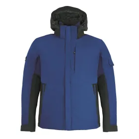 Winterjacke Primaloft® &quot;GEORG&quot; L, royalblau/schwarz