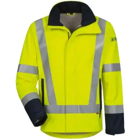 Multinorm Warnschutz Softshelljacke &quot;KAAPO&quot;  gelb/marine, M