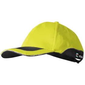 Base-Cap 6-Panel "PREMIUM"  gelb/grau