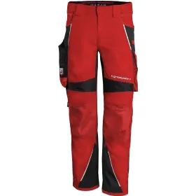 Bundhose &quot;IRON&quot; N52, rot/schwarz
