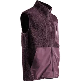 Faserpelzweste &quot;22465-682&quot; Customized bordeaux, L