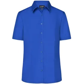 Damen Business-Bluse kurzarm &quot;JN643&quot; royal, M