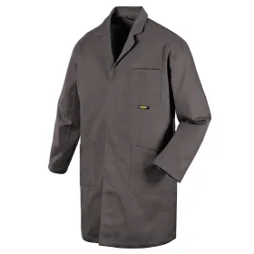 Arbeitskittel "BASIC" Baumwolle 290g/m² grau, XXL