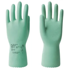 Naturlatex Chemie-Schutzhandschuhe &quot;Lapren® 706&quot; grün 7 (S)