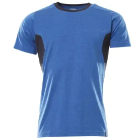 Damen T-Shirt &quot;ACCELERATE&quot; azurblau/schwarzblau, XS