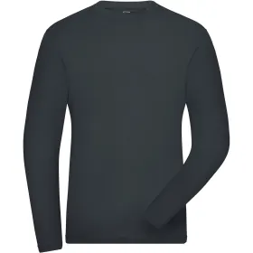 Bio Stretch Langarmshirt &quot;JN1804&quot; UV-Schutz XL, carbon