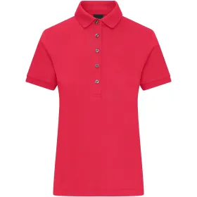 Damen Polo-Shirt &quot;JN1301&quot; Mercerised L, light-red