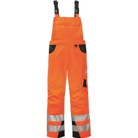 Warnschutz Latzhose &quot;ALABAMA&quot; orange/grau, 56