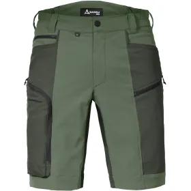 Stretch-Shorts "MASCHINE" 52, grün