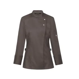 Damen Kochjacke "5422" L, braun