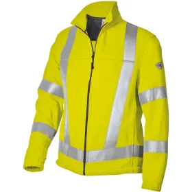 Warnschutz Fleecejacke &quot;2025-628&quot; Hi-Vis Comfort XL, warngelb