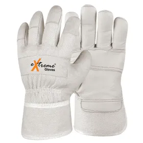Möbelleder Arbeitshandschuhe &quot;MERCEDES WHITE&quot; 10 (XL)