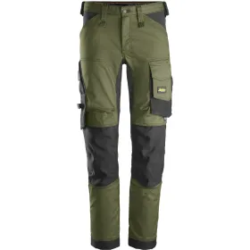Bundhose &quot;6341&quot; AllroundWork khakigrün/schwarz, 54
