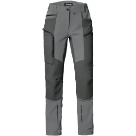 Damen Stretch-Bundhose &quot;MASCHINE&quot; 38, grau
