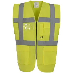 Warnweste / Kennzeichnungsweste &quot;YK801&quot; gelb, XL
