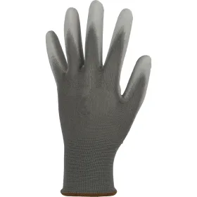 PU Nylon-Montagehandschuhe &quot;BASIC&quot; grau 7 (S)