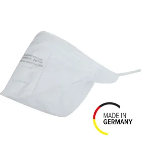 Feinstaub-Faltmaske FFP2 ohne Ventil | Made in Germany - 10 Stück 