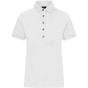 Damen Polo-Shirt &quot;JN1301&quot; Mercerised L, white