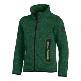 Kinder-Strickfleecejacke &quot;MATS&quot; KIDS grün, 98/104