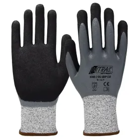 Schnittschutzhandschuhe &quot;OIL GRIP CUT&quot; 6360 7 (S)