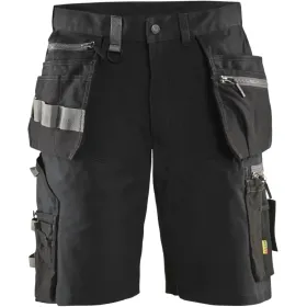 Stretch Handwerkershorts &quot;1598&quot; schwarz, C54
