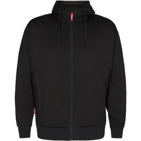 Kapuzen-Sweatjacke "8023-233" Extend L, schwarz