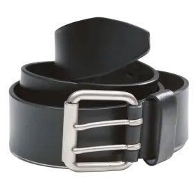 Doppeldorn-Ledergürtel "4007" schwarz, 85