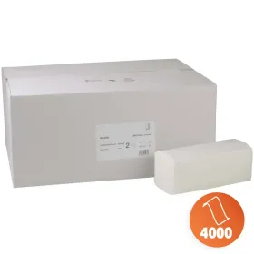 Papierhandtuch 24x21cm 2-lagig ZZ-Falz |4000 Stk. 