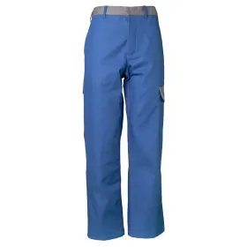 Multinorm Bundhose "MAJOR PROTECT" kornblau/grau 50