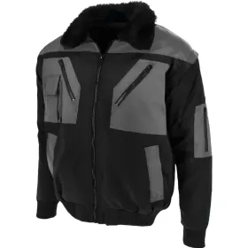 Pilotenjacke 4in1 Essential schwarz/grau, L