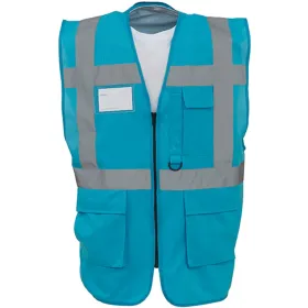 Warnweste / Kennzeichnungsweste "YK801" L, sapphire