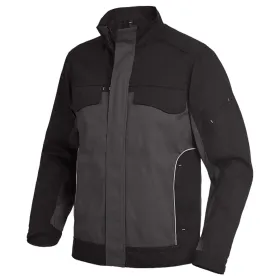 Premium Arbeitsjacke ERNST &quot;Twill 300&quot; anthrazit/schwarz, XL