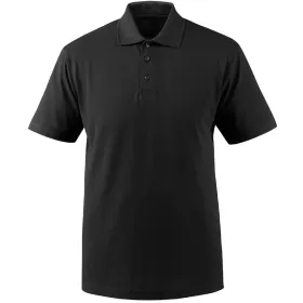 Bio Polo T-Shirt &quot;20583&quot; Crossover XXL, vollschwarz