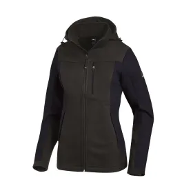 Damen Softshelljacke &quot;JULIA&quot; marine/schwarz, L