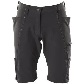 Damen Stretch-Shorts "ACCELERATE" Diamond schwarz, C54 (EU 54)